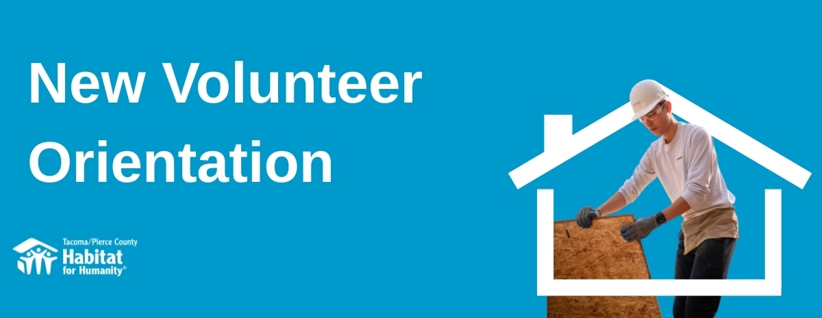 New Volunteer Orientation December 1